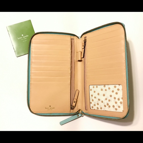 Kate Spade Grand Street Zip Travel Wallet - Picture 2 of 9